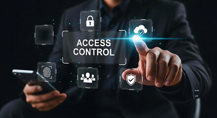 Secure digital access control with modern cybersecurity solutions for streamlined business operations and data protection using innovative technology and biometric authentication