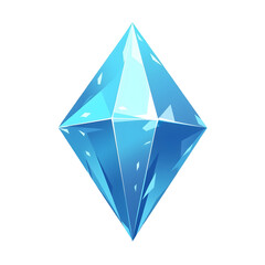 Blue Crystal Shard Icon