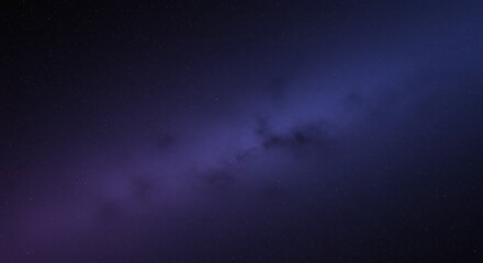 Obraz premium Dark Purple Abstract Nebula Cosmic Background.