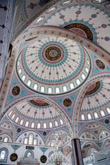 interior of the mosque