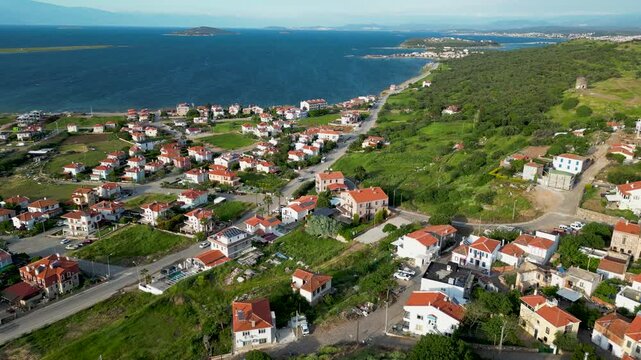 Sevim and Necdet Kent Library and Historic Windmill in Cunda Island, Ayvalık
