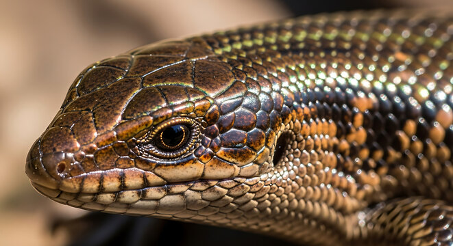 Skink Scale Texture - Eutropis multifasciata