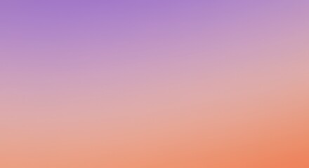 Gradient Sky Sunset Purple Orange Hues.