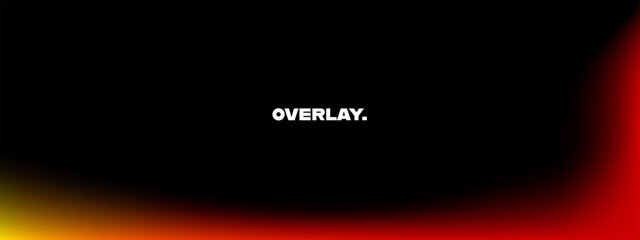 Plakat A red and orange light leak film overlay texture for a background with a vintage burn and flare effect for old movie footage..