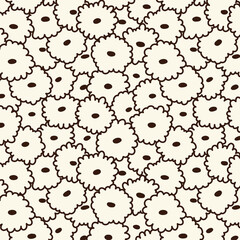 simple seamless floral pattern