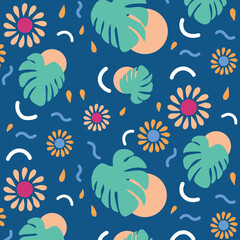 monstera leaf pattern