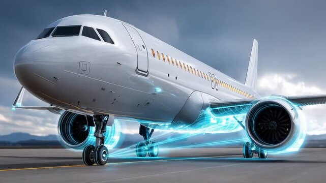 Airbus A320 Taking Off: A striking image of an Airbus A320 airplane poised for takeoff, showcasing its sleek design and advanced technology.