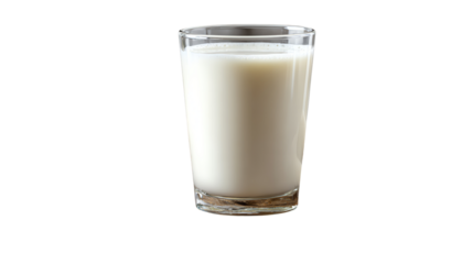 Pure Milk Refreshment: A tall, transparent glass, filled to the brim with creamy, pristine milk, stands as a symbol of pure refreshment, simple pleasures, and wholesome nourishment. 