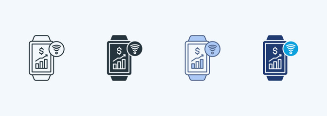 Wearable Technology Multiple Style Icon Collection