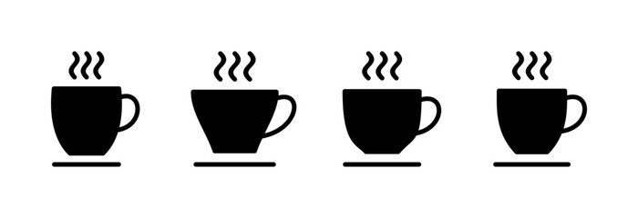 coffee cup icon vector illustration. cup a coffee sign and symbol