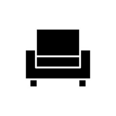 Sofa icon vector for web and mobile app. sofa sign and symbol. furniture icon