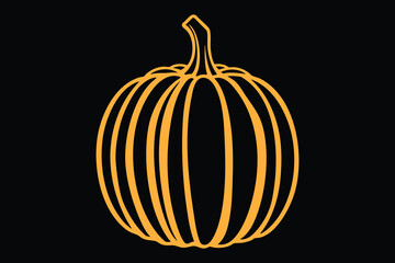 vector illustration of a pumpkin