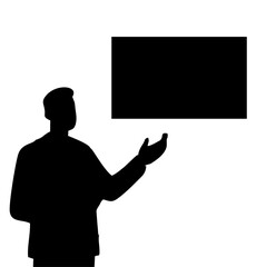 Educational Seminar with Audience Silhouette