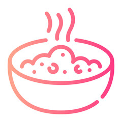 porridge gradient icon