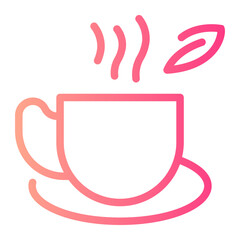tea gradient icon