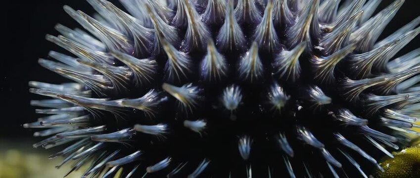 Sea Urchin Spines Macro Abstract