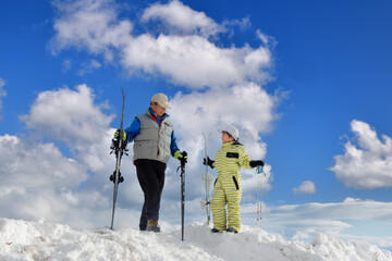 スキーのファミリー