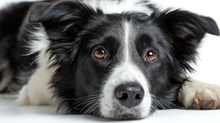Fototapeta premium Adorable Border Collie Portrait