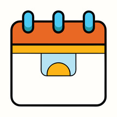 A bright day icon featuring a shining sun with radiant beams, symbolizing daylight, warmth, and positivity. Perfect for weather apps, calendars, or cheerful design themes.
