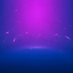 Futuristic Neon Purple and Blue Gradient Background with Glowing Particles