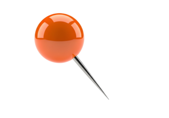 3d realistic location map markers isolated on transparent background