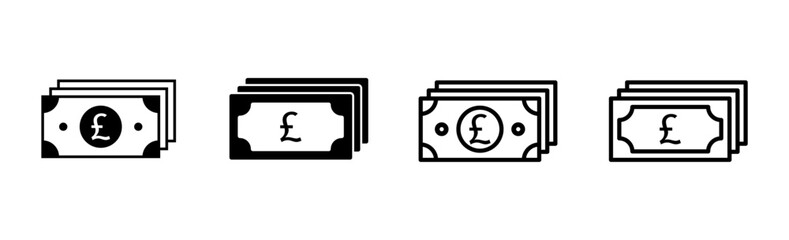 Money icon set. Money vector icon.