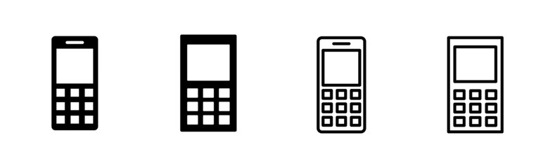 Phone icon set. Call icon vector. telephone symbol