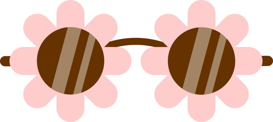 Flowers Shape Sunglasses