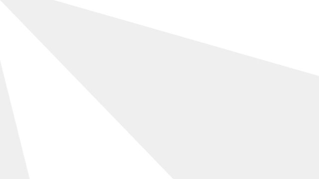 Radial design with rotating corner center in white and gray