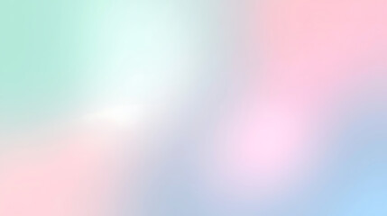 soft pastel gradient background with smooth blend of green blue and pink hues