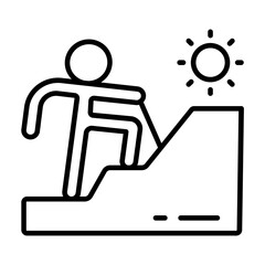 Hiking Icon