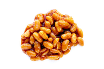 Baked beans in tomato sauce