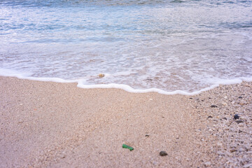 sea waves on the beach