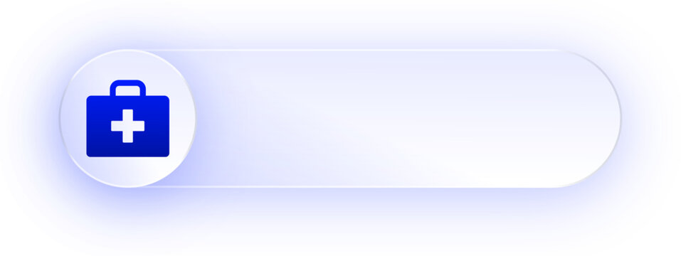 Glowing First Aid Kit Button