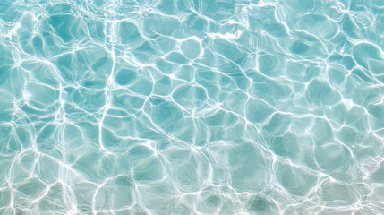 Obraz premium Clear blue water texture creates elegant and tranquil atmosphere