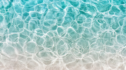 Obraz premium Clear blue water texture creates elegant and tranquil atmosphere