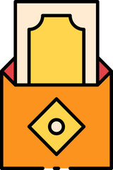 Chinese Wedding Icon Set – Traditional Marriage Ceremony Elements Vector Illustration