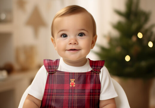 Baby Wearing Bib Mockup