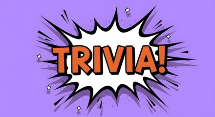 Naklejka premium Trivia Night! Test Your Knowledge and Enjoy a Fun Game Night Out