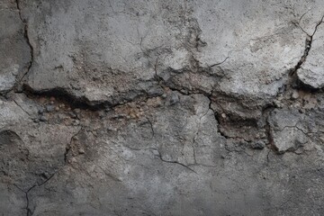 Cracked Concrete Texture Weathered Surface with Detailed Cracks