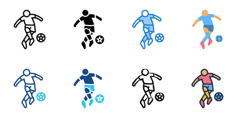 Passing icon set multiple style collection 
