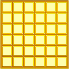 abstract square golden background