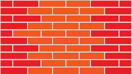 horizontal thin brick tile texture.