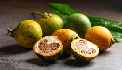 Ripe Betel Nuts - A Close-Up of Fresh Areca Fruits.