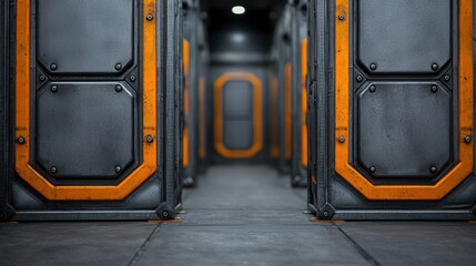 Large Reinforced Steel Area for Combat Training with Industrial Design and Modern Features