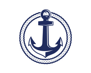 anchor icon vector illustration