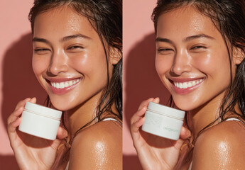 Radiant Skincare Product Mockup