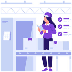 quality control of goods delivery