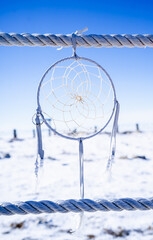 Dream catcher on a sunny day