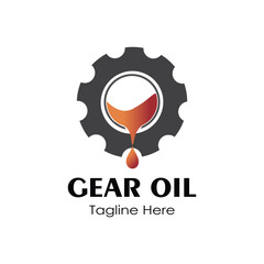 Gear oil logo